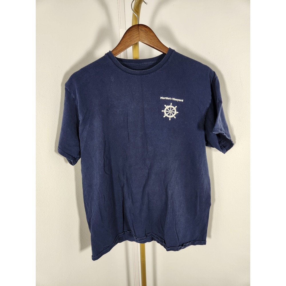 Martha's Vineyard 100% Cotton Womens T-Shirt Size Large READ